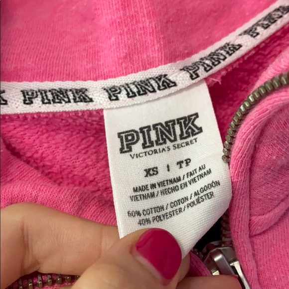 Love Pink Quarter Zip - Picture 3 of 5